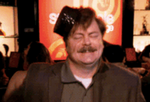 “My loved ones and friends will frolic around a ceremonial pyre on an oceanfront cliff, making music and love and merry as my death ship sails toward the setting sun.” | Nick Offerman Has Already Planned His Funeral And It Sounds So Majestically Perfect