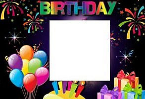 Photo montage happy birthday present - Pixiz