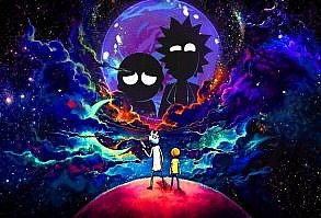 Pin de SmokeyJoe em R and M art em 2022 | Imagem de fundo de computador, Rick and morty, Ilustrações retro