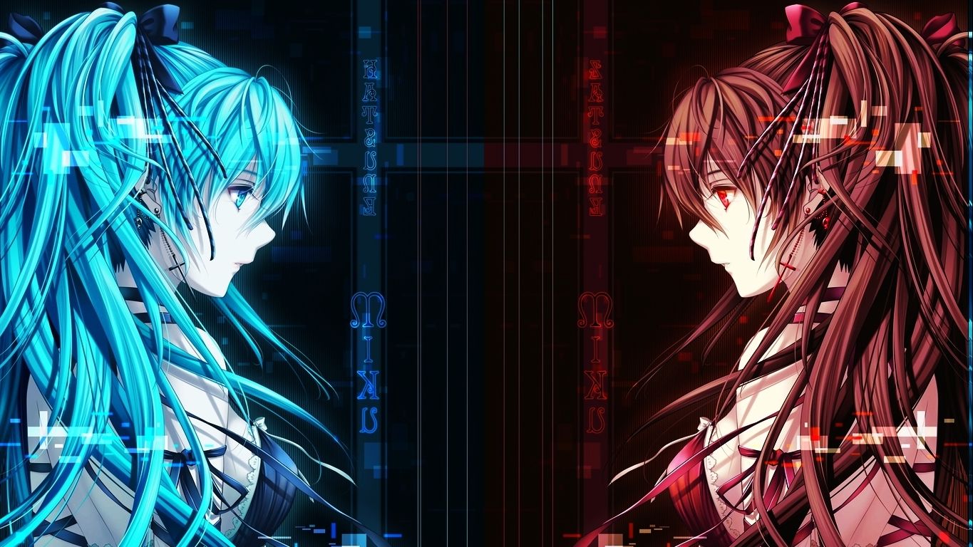 Hatsune Miku, Zatsune, Vocaloid Wallpaper