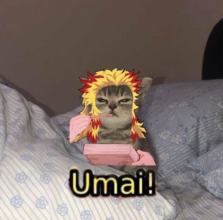 Es muy adorable Rengoku-san en forma de gatito uwu