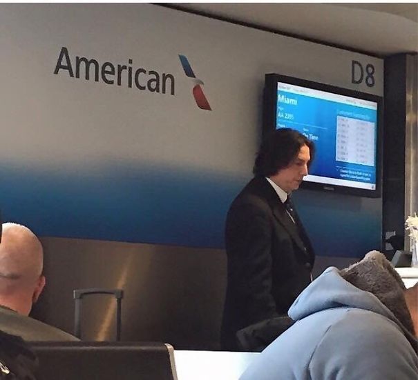 So Apparently Snape Works At American Airlines