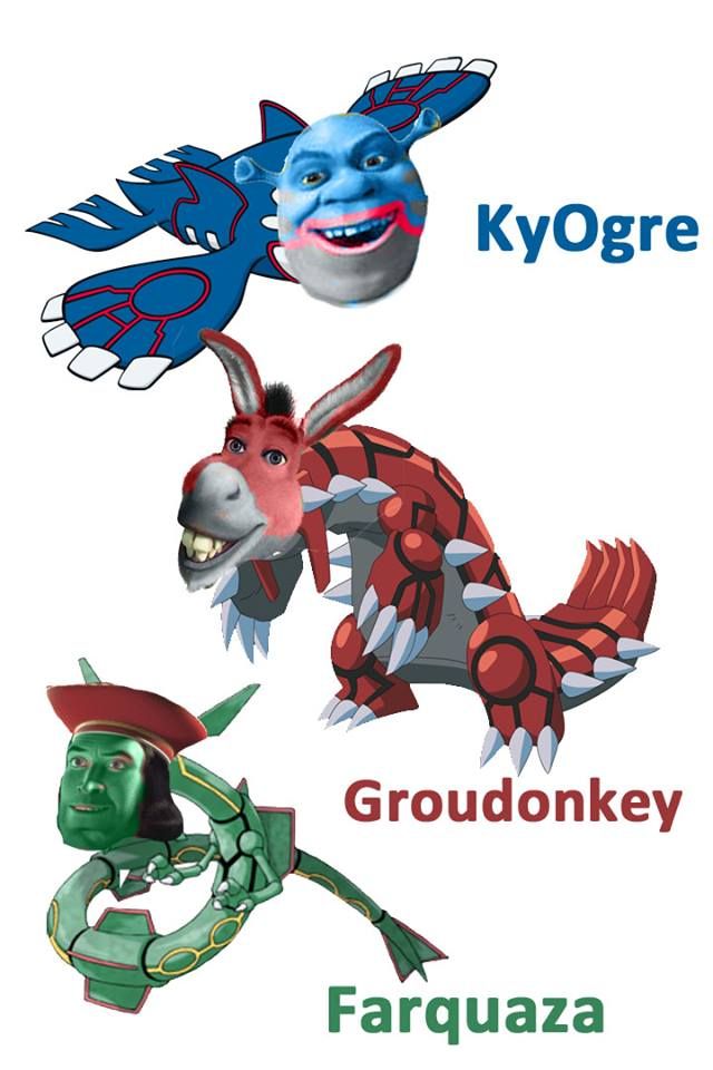 Some updates to the Legendary catalog. - #Pokemon x #Shrek