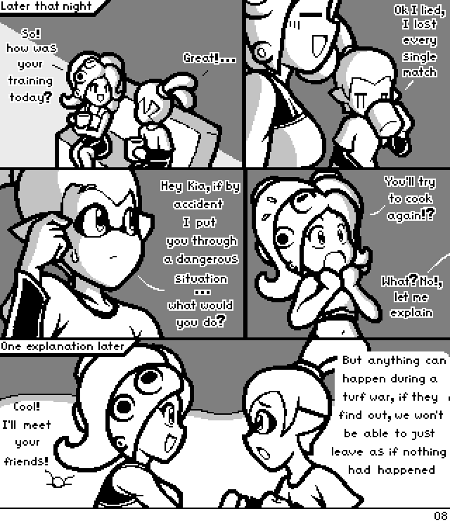 Splatoon comic Page 8 by Ukato-drawings