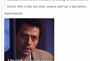 Frankly. I'm quite offended that the first person didn't think to include Supernatural in their