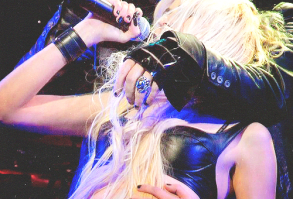 Taylor Momsen & Marilyn Manson