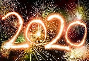 Belle carte de voeux bonne année 2020 gratuite - Image bonne année 2020 originale