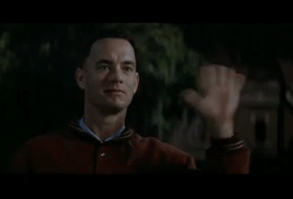 The fact that without the film this GIF wouldn’t exist. | Community Post: 33 Reasons Why Forrest Gump Is Actually Really, Really Good