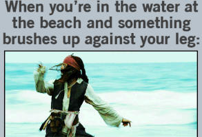 Then it turns out that it was only some sand....