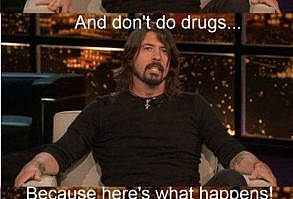 Dave Grohl gives advice to the kids