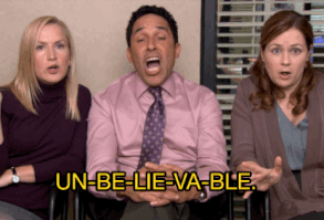 Basically, this reunion is — let’s say it all together — UN-BE-LIE-VA-BLE. | This Mini