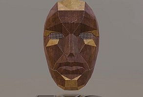 Walking on feet. Front Man is a fictional character in Squid Game TV-Series. This masks designed for metaverses. Every piece is unique. The collector will exlusive access to the webgl pack (html & gltf) of the chosen mask, as well as the orginal MP4 and Gif of the animation rendering.