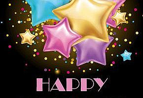 Send Free Twinkle Stars Happy Birthday Card to Loved Ones on Birthday & Greeting Cards by Davia. It's 100% free, and you also can use your own customized birthday calendar and birthday reminders.