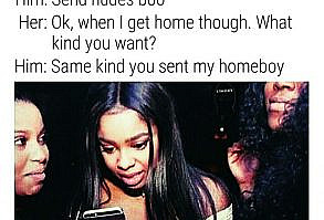 When a hoe gets cuffed... Hoe is life