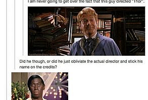 When they questioned the official line on exactly who Kenneth Branagh is. | 26 Times Tumblr Had Serious Questions About “Harry Potter”