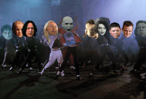 I got The thriller night GIF!! We Know Which