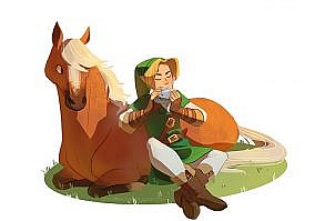 did this almost a week ago for a Thing but since i did another drawing for said Thing i can upload this now! finally regained some hp after the flu knocked me out so i’ll try and draw something later...