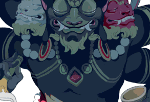 Sensacional este Yidam junto com nó infinito no centro!