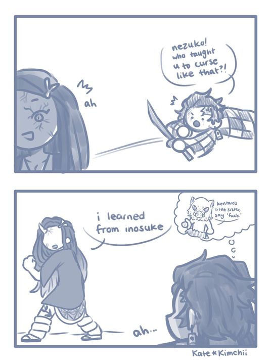 kimetsu no yaiba [comics] - [nezuko & tanjirou] - Wattpad