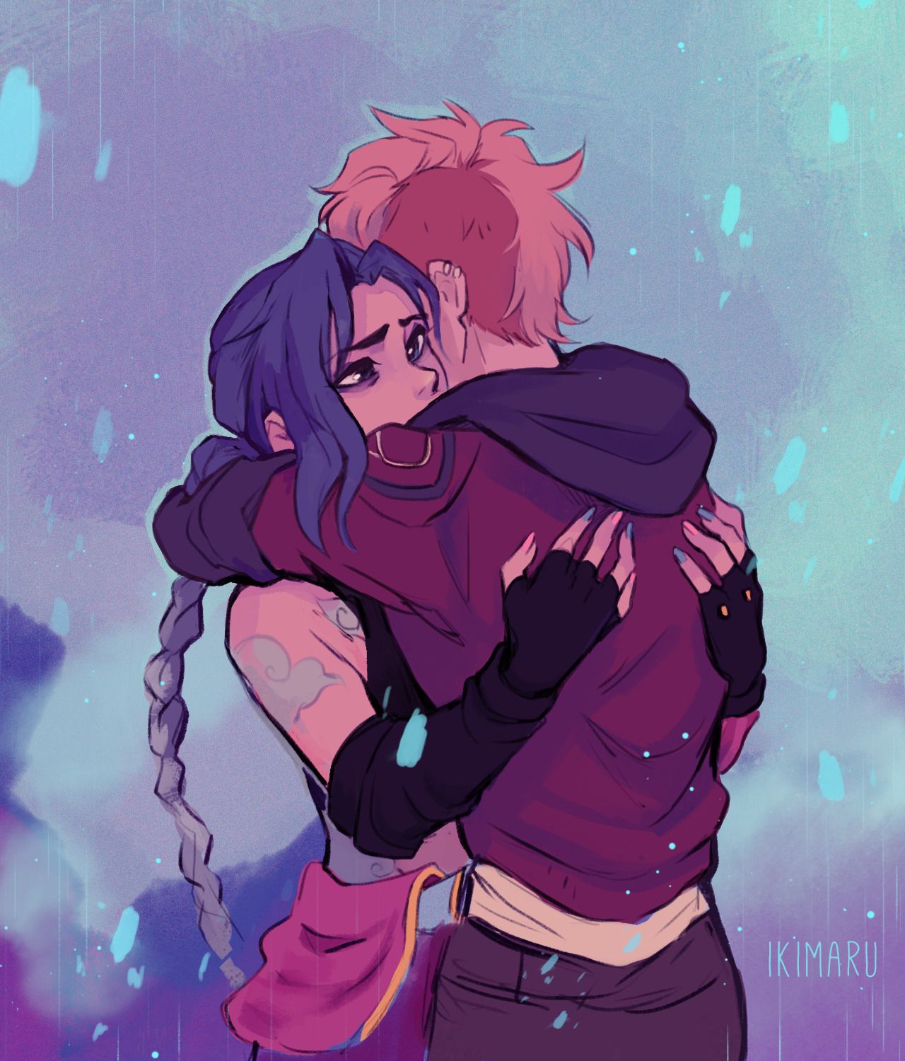 lights over the city, this scene ;v;