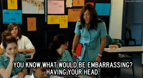 summer heights high private school girl gif | WiffleGif