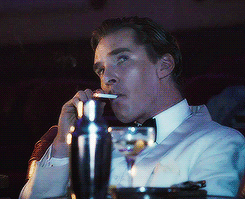 Benedict Cumberbatch as Humphrey Bogart in an Electric Cinema trailer.
