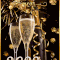 happy new year 2022 gif animated champagne