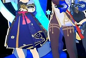 #Ayaka #KamisatoAyaka #Ganyu #Eula • Dance - CREDIT: Aniyl1