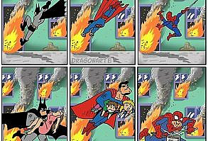 Artist Shows What Superheroes And Other Famous Characters Do When They Are Not Saving The World ( New Comics)