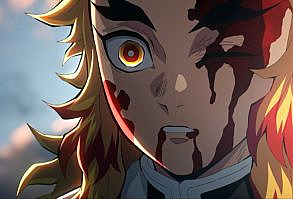 🔥Demon slayer Rengoku Kyojuro icon🔥