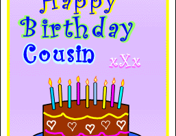 Cake for cousin