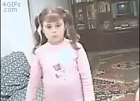 This girl who wasn't ready to share her fame.