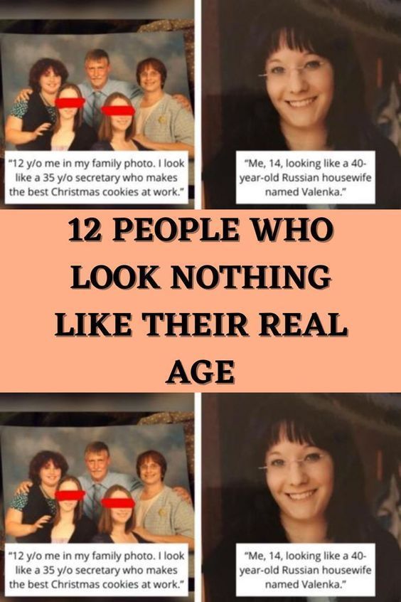 12 People Who Look Nothing Like Their Real Age
