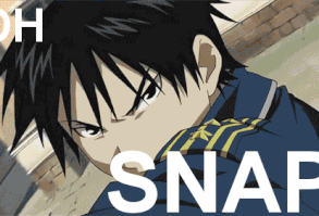 Anime/manga: Fullmetal Alchemist (Brotherhood) Character: Roy Mustang the most awesome character in FMA in my opinion