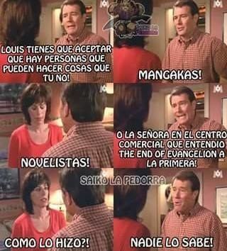 A estos sí se les entiende, no como al anime.