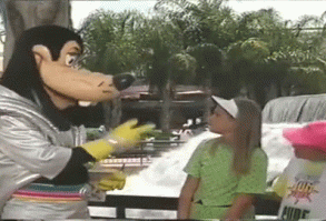 The instant punch in the nostalgia when you arrive at the park.