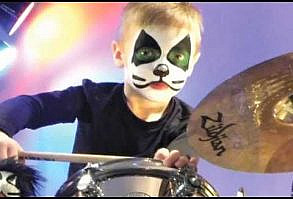 Kid. 5. Kiss fan. Drummer. Need we say more?