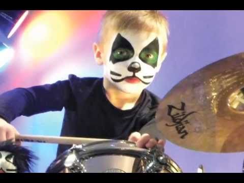 Kid. 5. Kiss fan. Drummer. Need we say more?