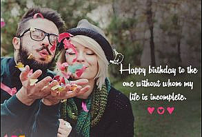 Love Birthday Messages - To The One