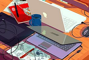 A Party Art Print by Rebecca Mock | Society6