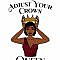 ADJUST YOUR CROWN // Royalty Svg, African American Woman Png, Natural Hair Svg, Png files for Crafting, Sorority Svg, Black Woman, Pageant