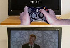 My XBox Rick rolled me! Oh no!!! WHY!?!?!?! Cracked.com
