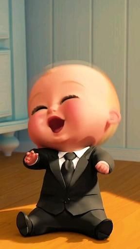 #Baby boss# [Video] | Cute minions wallpaper, Funny baby cartoon, Baby movie