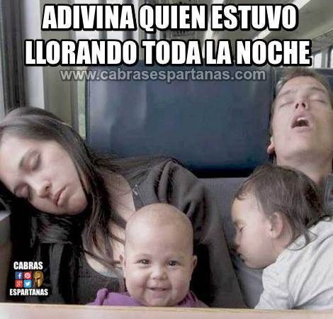 Bebé malote con muy mala idea