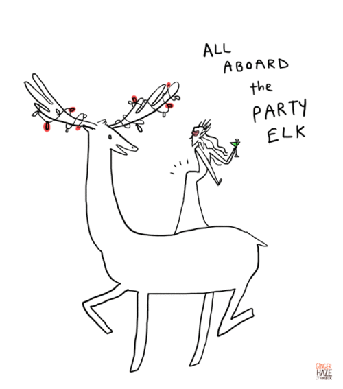 Because elf on an elk.gif | 19 Reasons Thranduil Is The Real Star Of