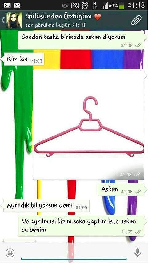 Birbirinden Komik 27 WhatsApp Muhabbeti - onedio.com