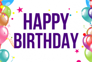 Birthday Balloon Frame Card. Shimmering balloons and colorful confetti decorate this fun birthday card. The bright balloons fill the edges while the simple message fills the inside of this card. Wish someone a happy birthday with this glitzy birthday card that is sure to delight.
