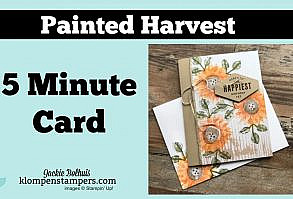 VIDEO:  5 MINUTE Birthday Card Idea.  Jackie Bolhuis