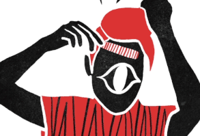 sticked hair, Bloody Dairy by Min Liu, #gif illustration #animation