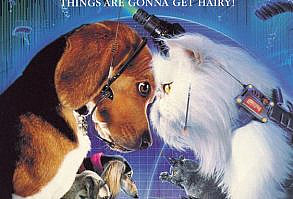 This talking-animal action comedy from Lawrence Guterman, the co-director of Antz (1998), follows on the heels of the Babe and Dr. Dolittle films. Unknown to humans, a secret war has been raging between cats and dogs for eons, but a fragile truce has long held the order of the animal kingdom in place. Now the balance of power has tipped, as a researcher, Professor Brody (Jeff Goldblum), is about to invent a vaccine that will erase all human allergies to dogs. This is too much for the autocratic Mr. Tinkles (Sean Hayes), a white Persian kitty be